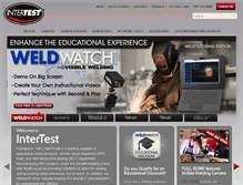 Tablet Screenshot of intertest.com